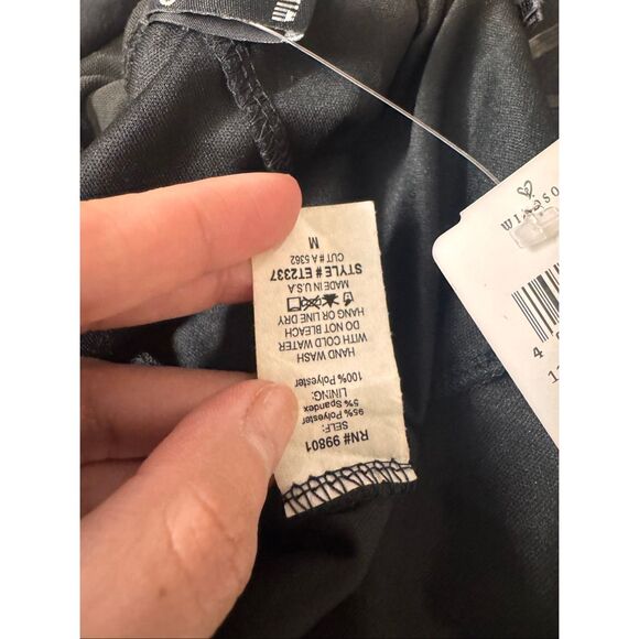 Windsor Black Lace Up Bodysuit Women’s M – Sheer Mesh Back, Ruched Front, Sexy N - Picture 8 of 8